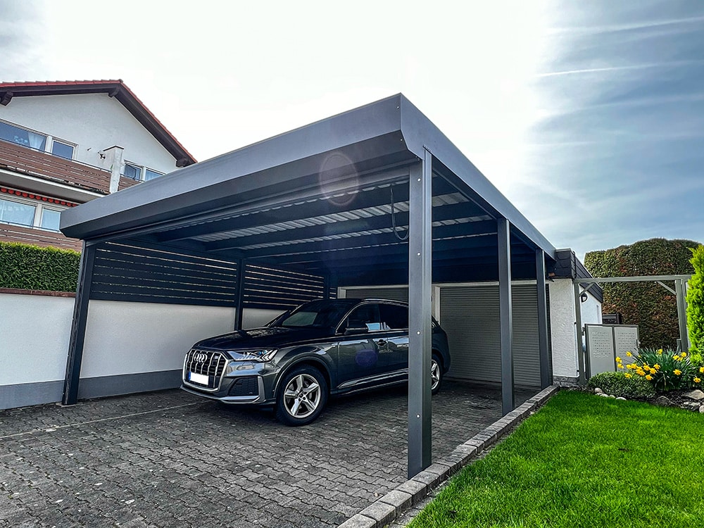 flachdachcarport